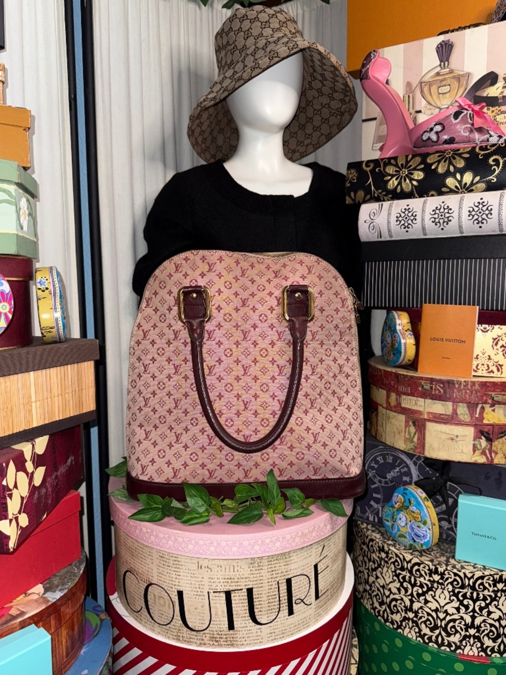LOUIS VUITTON PINK DENIM ALMA TOTE! - Picture 17 of 17